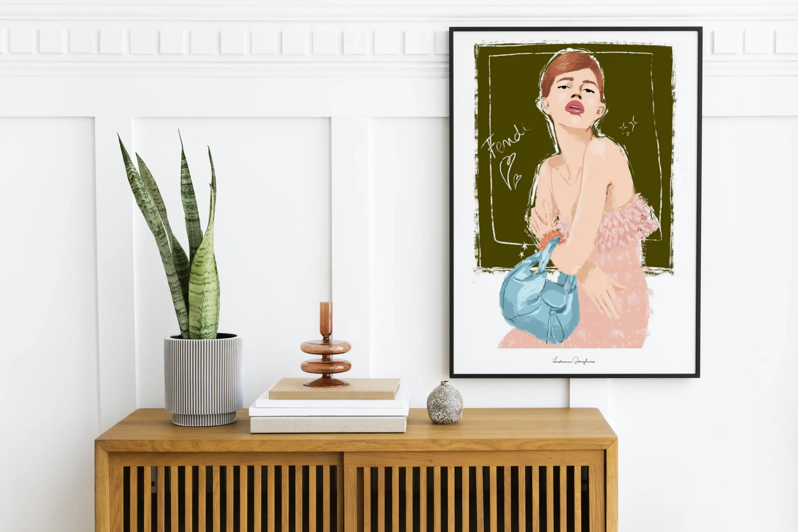 ludivine josephine artprint fendi ludivine josephine artprint fendi